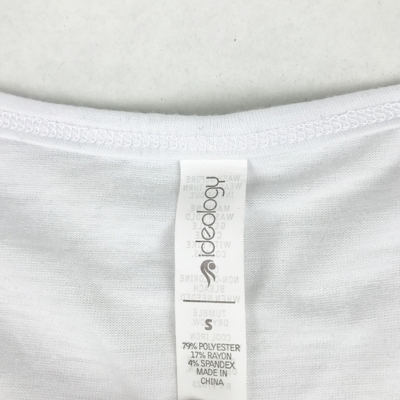 Ideology White Workout T-Shirt - Picture 3 of 4